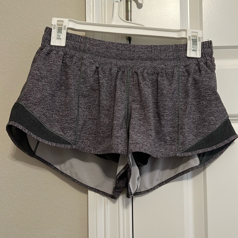 lululemon grey hotty hot short